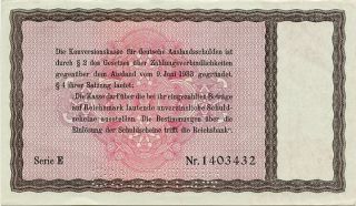 Nazi Germany 10 Reichsmark 1933 Conversion Nr1403432 photo