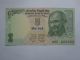 India - Rs.  5 - Fancy Solid Serial Number 222222 - Rare Asia photo 1