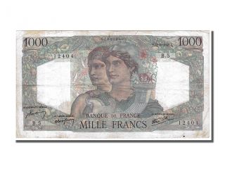 French Paper Money,  1000 Francs Type Minerve Et Hercule photo