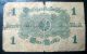 Imperial Germany 1914 Eine Mark Banknote World War I Europe photo 1