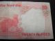 20 Rupees,  Reserve Bank Of India,  Signs Of Wear But No Tear,  Year Unknown. Asia photo 6