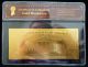 24k Gold $20 Dollar Bank Note Banknote Bill,  Certificate Of Authenticity Paper Money: US photo 1