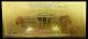 24k Gold $20 Dollar Bank Note Banknote Bill,  Certificate Of Authenticity Paper Money: US photo 3