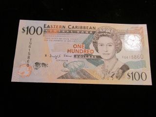 Nd (2008) $100 East Caribbean States P - 51 About Uncirculated photo