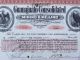 1927 Guanajuata Mining Stock Issued To The Right Honorable Lord Queensborough Stocks & Bonds, Scripophily photo 3