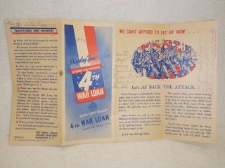 Pamphlet (display Your Colors) 1944  P28a photo