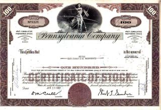 Brokerage Owned Stock Certificate - - Smith,  Barney & Co. photo