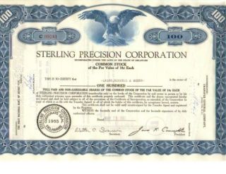 Brokerage Owned Stock Certificate - - Laird Bissell Meeds photo