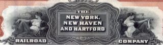York Haven & Hartford Railroad Company Bond Stock Certificate Rr photo