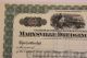 1907 Marysville Dredging Co.  Specimen Stock Cert.  Yuba,  California Gold Mining Stocks & Bonds, Scripophily photo 3