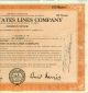 1944 United States Lines Co Stock Cert 100 Shares Transportation photo 3