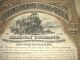 Nov 1890 $1,  000 Gold Bond Cleveland Cincinnati Chicago & St Louis Railway 4750 Transportation photo 1