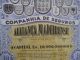 Insurance Company Alliança Madeirense - Ten Share Certified 1969 World photo 1