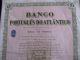 Portuguese Bank Atlantic - Five Share Certified 1967 World photo 1
