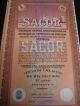 Sacor - One Share Certified 1973 World photo 5