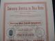 Agricultural Company Of Bela Vista - Ten Share Certified 1947 World photo 1