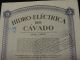 Hydroelectric Of Cavado Portugal - Five Share Certified 1967 World photo 1