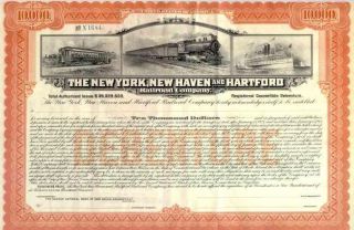 1923 (unissued) York Haven & Hartford Rr Bond Certificate photo