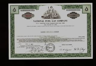 Oil Gas Utility Nfg National Fuel Gas Company Ny Iss Broker Salomon Brothers photo