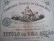Mining Company Cidade - Real - One Share Certified 1889 World photo 2