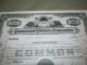 Vintage 1950 Usa Paramount Pictures Corporation Stock Certificate 100 Shares Stocks & Bonds, Scripophily photo 2