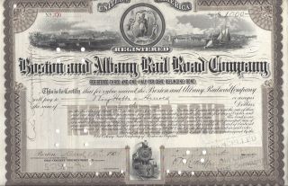 Boston And Albany Rail Road Company. . .  1904 Refunding Bond photo