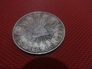 1882 Mexican Peso J.  S. photo
