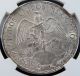1913 Mexico Un Peso Silver Caballito Ngc Ms63 Scarce In Grade Mexico photo 1