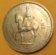 (2) 1953 Five Schillings Queen Elizabeth Ii Coronation Crown Coin Great Britian UK (Great Britain) photo 8