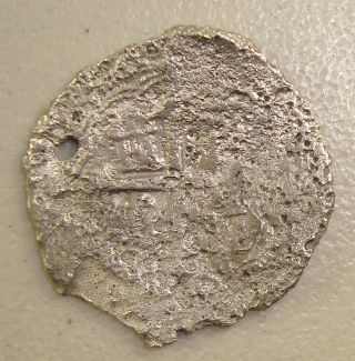 1622 Atocha Shipwreck Recovered Silver 8 Reales Cob,  Potosi photo