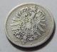 1873 - D Germany 1 Mark Silver Coin -.  1606 Troy Oz Asw - Munich Germany photo 1