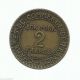 1922 France Europe 2 Francs Seated Mercury French Aluminum - Bronze Coin Km 877 Europe photo 1