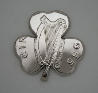 Shamrock Ball Marker 1955 Irish Florin Coin Irish Ireland Eire Celtic Trinity photo