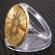 Btc Physical Bit Coin127 Satoshi Nakamoto Virtual Money Gold Plated Iron Coins: World photo 2