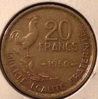 France 20 Francs 1950 photo