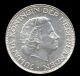 328 - Indalo - Netherlands.  Lovely Silver 2 1/2 Gulden 1966 Europe photo 1