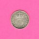 Great Britain 1889 Victoria 925 Sterling Silver 3d Coin Fine Grade Jh Bun UK (Great Britain) photo 1