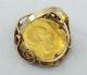 Vintage 1915 Austria Gold Ducat Coin Ring Sz 5.  5 Yellow/rose 23k 14k Gold 6.  1g Europe photo 1