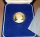 Franklin 1975 Jamaica One Hundred Dollar 900/1000 Fine Gold Proof Coin Coins: World photo 3