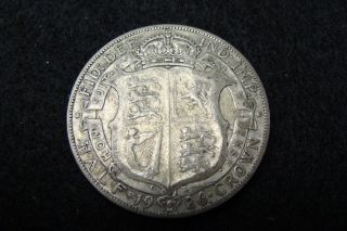 1926 Silver Half Crown - Great Britain photo