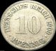 ♡ Germany - German Empire - German 1900d 10 Pfennig Coin - Great Coin Germany photo 1