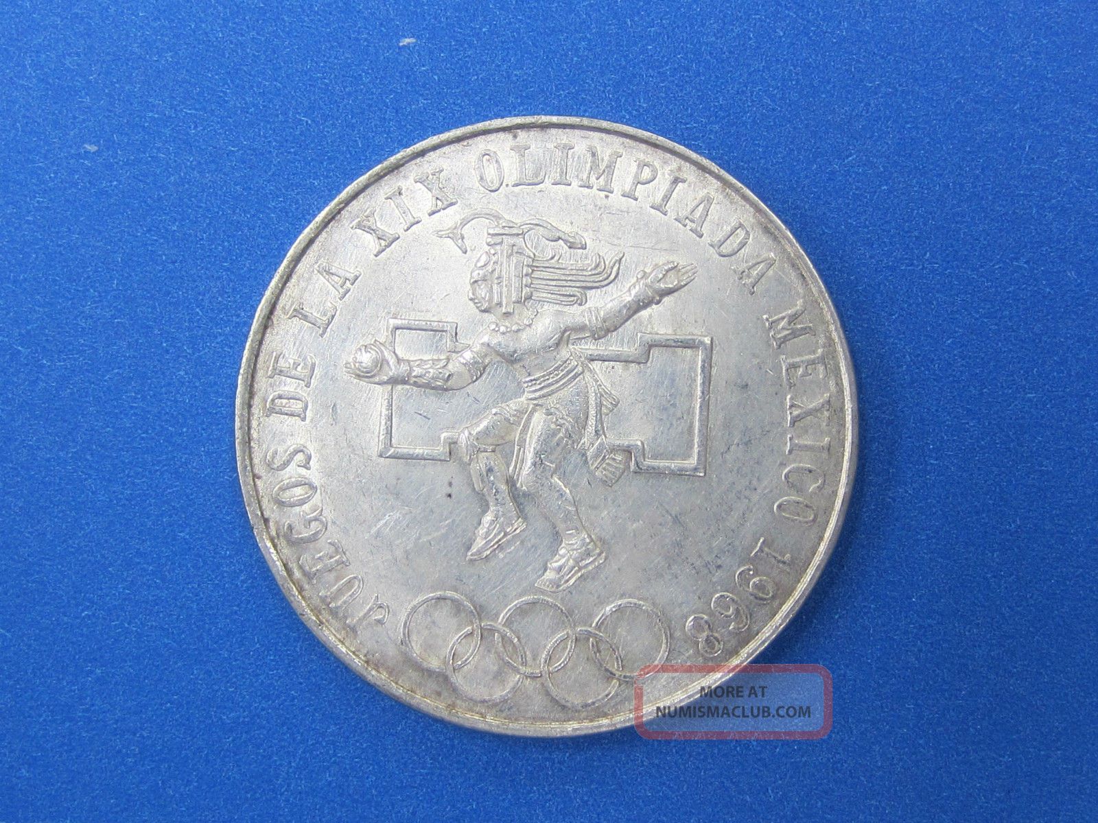 Mexico 25 Pesos 1968 Juegos De La Xix Olimpiada Coin 1