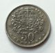 1947 Portugal 50 Centavos Coin,  Xf - Au,  Coin,  Detail Europe photo 3
