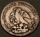 Mexico (1st Republic) 1/2 Real 1851 - Silver - Federal Coinage (zacatecas) - 907 Mexico photo 1