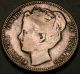 Curacao (kingdom Of Netherlands) 1/4 Gulden 1900 - Silver - Wilhelmina I.  - 904 North & Central America photo 1