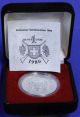 1986 Switzerland Fine Platinum 1 Oz Proof Coin William Tell W/box & Europe photo 2
