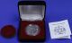 1986 Switzerland Fine Platinum 1 Oz Proof Coin William Tell W/box & Europe photo 3