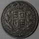 1845 Silver Crown (stars,  Anno Viii) Huge Sterling Great Britain Coin UK (Great Britain) photo 1