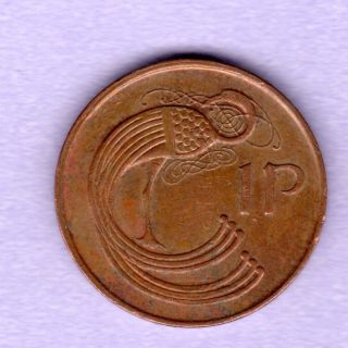 Ireland 1995 - 1 Pence Coin photo