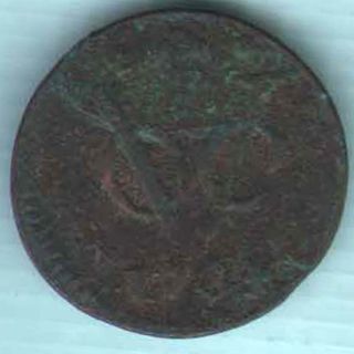 Netherlands - 1734 - East Indies - Duit - Voc - Rare Coin U - 47 photo